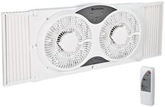 Comfort Zone Twin Window Fan with R