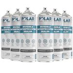 Polar Invisible Waterproof Sealer (Clear, 600ml (Pack of 6))