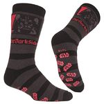 HEAT HOLDERS DUAL LAYER STAR WARS COLLECTION SLIPPER SOCKS UK 6-11 EUR 39-45 (THE DARK SIDE, 6-11 UK 39-45 EUR)