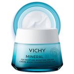 Vichy Moisture Boosting Fragrance Free Face Cream, Long-Lasting 72-Hour Hydration, For All Skin Types, With Minerals, Hyaluronic Acid, Vitamins and Squalane, Minéral 89, 50 ml