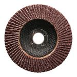 MLD CFWAP227 4 Inch 120 Grit Grinding Wheels Flap Sanding Abrasive Disc for Angle Grinder Abrasive Flap Disc Tool (Size 4 inch,120 Grit, Multicolour) pack of-5