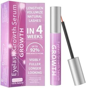 Eyelash Growth Serum Volumizing Lash Serum For Eyelash Growth Longer & Thicker Lash Enhancing Serum With Natural Formula Vegan & Cruelty-Free (5 mL)