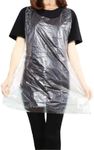 UniPleased Disposable Aprons (50 Count), Plastic apron for Painting Party, Cooking, Housework, Picnic etc.