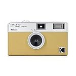 Kodak EKTAR H35 Half Frame Film Camera, 35mm, Reusable, Focus-Free, Lightweight, Easy-to-Use (Sand) (Film & AAA Battery are not Included)