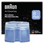 Braun 3in1 ShaverCare SmartCare Center Refill Cartridges, 8 Pack