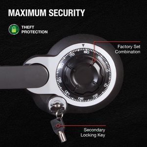 SentrySafe Fireproof Waterproof Safe, 34.8L – Secure Storage
