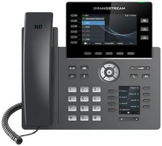 Grandstream GRP2616 IP Phone | 6 Lines, 6 SIP Accounts | 4.3-Inch Color Display | Wi-Fi 5 | Dual-port Gigabit Ethernet with Integrated PoE