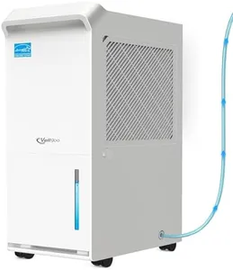 3,500 Sq.Ft Most Efficient Energy Star 2024 Dehumidifier, Vellgoo 35 Pint/Day Dehumidifier for Basement with Pump, Drain Hose, Intelligent Humidity Control, for Home Large Room