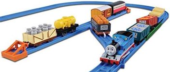 Takara Tomy Tomica PraRail Thomas & Friends Train Freight Loading Set (Model Train)