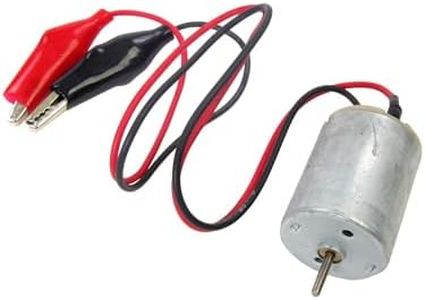 GSC International 4-280-LD: DC Motor with Leads and Alligator Clips