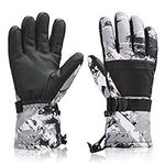 BOSONER Ski Snowboard Gloves, Water
