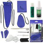 Saxophone Sax Care Cleaning Kit,Maintenance Kit,Key Oil,Cork Grease,Swab,Cleaning Cloth,Thumb Rest,Mouthpiece Brush and More