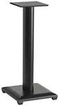 Sanus NF24B Natural Foundations Series 24" Tall Medium Bookshelf Speaker Stands - Set of Two (Black)