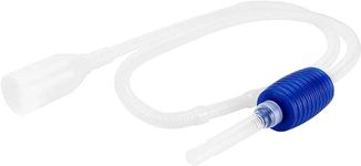 INVALID DATA Aquarium Water Changer And Gravel Cleaning Siphon Pipe For Aquarium (White & Blue) By Tedtabbies