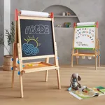 Tiny Land Easel for Kids with 2 Dra