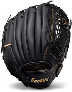 Franklin Sports 12.0 PVC FLDMSTR Gold BBG REG, Negro y Dorado, 12 Pulgadas