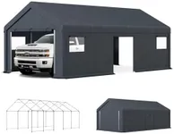 GREEN PARTY Carport, 13'x24' Extra 