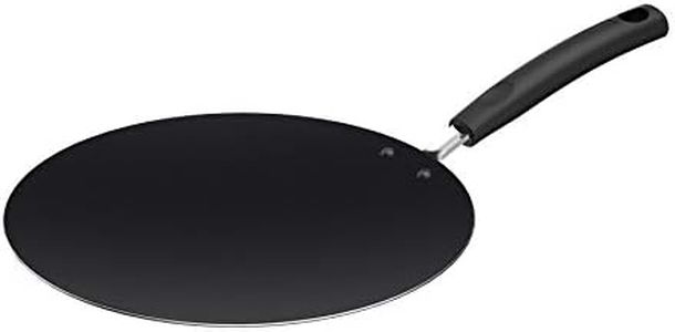 Maharaja, Tawa, Pancake Pan, Crepe Pan, Great for chapatis, roties, flatbreads, Long-Lasting nonstick, Even-Heat Base, 30cm