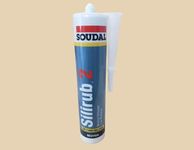 Soudal Silicone Sealant 2/S RAL Colour Matched, Interior & Exterior Applications (1015 Light Ivory)