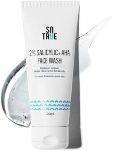 Sotrue 2% Salicylic Acid Face Wash + AHA For Acne and Pimple, 100ml | For Clean, Clear and Glowing Skin | Reduces Acne, Excess Oil, Pimples | All Skin Types