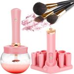 YBVABE Makeup Brush Cleaner and Dryer - New Upgrade Professional Electric Makeup Brush Cleaning Tool with USB Charging - Quick-Drying and Efficient Makeup Brush Cleaner Kit - Portable and Convenient