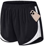 Womens Petite Athletic Shorts