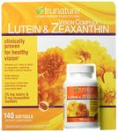 Trunature Vision 140 Softgels Complex Lutein and Zeaxanthin Supplement, 0.3 Ounce