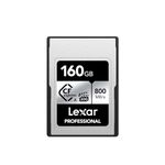 Lexar 160GB Professional CFexpress Type A Silver Series Memory Card, Compatible with Sony Cameras w/Type A Card Slot, Up to 800/700 MB/s Read/Write, 8K Video, VPG 200 (LCAEXSL160G-RNENG)