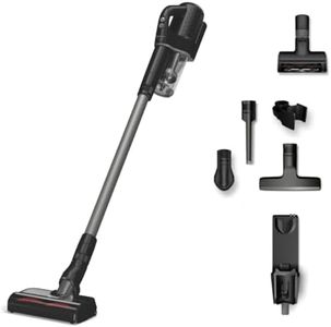 Miele Duoflex HX1 Cat and Dog Cordless Stick Vacuum Cleaner, MultiFloor Electrobrush, Fine Dust Filter, SpeedLock Wall Mount Included, Obsidian Black/Space Grey