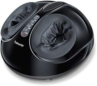 Beurer FM 90 Appareil de massage des pieds, avec massage à compression d'air, fonction de chaleur, trois combinaisons de massage Shiatsu