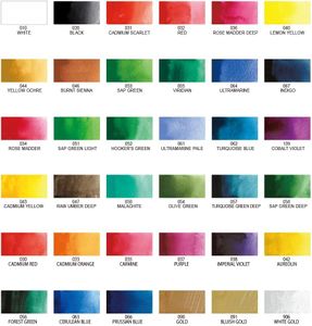Kuretake Gansai Tambi 36-Color Watercolour Paint Set