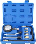 NYXOVA Compression Tester Automotive Tool Petrol, Gas Engine Compression Gauge Compression Tester Kit, Professional Engine Cylinder Compression Tester Kit (Blue)
