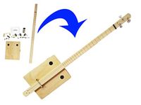 The "Big Easy" 1-Hour Slide Cigar Box Guitar Kit