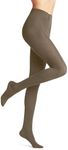 FALKE Women's Softmerino Semi Opaque Tights, Brown (Shitake 5182), M, 1 Pair