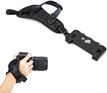 JJC DSLR Cámara Mano Correa de Muñeca con placa tipo U para Canon Nikon Sony Fujifilm Cámara Réflex Digital