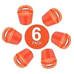 6 Pieces Kayak Scupper Plugs Kit Silicone Scupper Plugs Drain Holes Stopper Bung with Handle for sit on top,Kayak Plug…