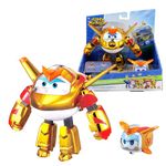 Super Wings Transforming Golden Boy & Pet