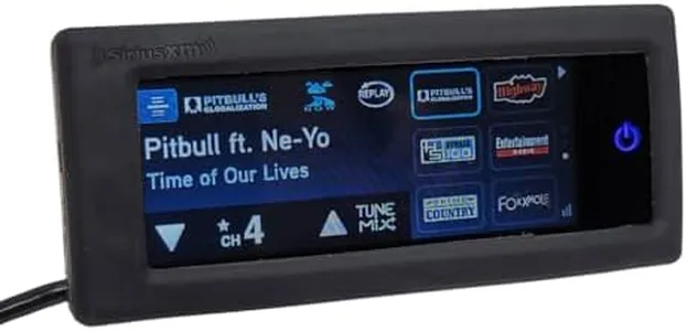 SRS SATELLITE RADIO SUPERSTORE Satellite Radio UTV Sirius XM Installation Kit with Water Resistant Touch Screen Controller Works with Polaris RZR Ranger Ride Command and Other Side by Side Vehicles