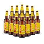 Keo Premium Cypriot Lager 330ml Bottles (12 Pack) - 4.5% ABV - World Beer Gifts for Men and Women, Beers and Lagers Offers, Craft Beer Gift Set, Mens Birthday Gifts for Him for Her