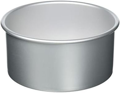 Ibili Molde Redondo Recto, Stainless Steel, Argento, 20 x 10 cm