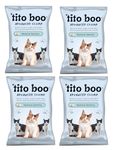 Tito Boo Scented Bentonite Cat Litter - 25 Kg - Money Saver Pack - All-Natural, Clumping, and Odor-Control Formula for Cats - Mystical Jasmine