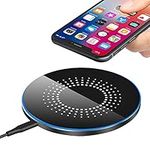 Fast Wireless Charger, 30W Wireless Charging Pad, Cordless Charger, Wireless Charging Compatible with Samsung Galaxy S24/S23/S22/S21/S20, Fast Charger Compatible with iPhone 15/14/13/12/11/Pixel