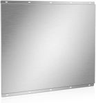 Fietrexa Stainless Steel Backplash with Pre-Drilled Holes - 24 x 30 inch Metal Panel for Kitchen Stove, Wall behind Cooking,Matching Screws Included