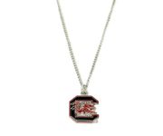 NCAA South Carolina Fighting Gamecocks Team Logo Necklace