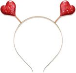 boderier Glitter Heart Headband Val