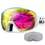 OutdoorMaster Ski Goggles with Cove