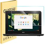 11.6" ÿTempered Glass Screen Protector Fit 11.6" ÿDell Chromebook 11 3180 CB1C13 |Dell Inspiron 11.6", 9H Super Hardness Prevent Scratched by Keys, Watch, Kids, Pets (Not Fit Touch Screen)