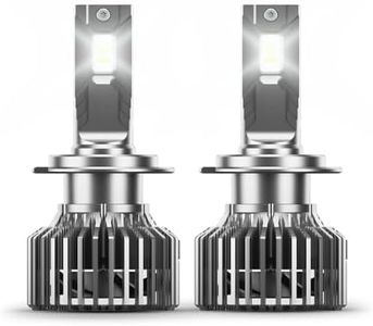 myTVS LED Car Headlight Bulbs |152W Super Bright 6000K Cool White LED Conversion Kit | High Power Waterproof Headlamps 15200 Lumens| Plug & Play, Long-Lasting, Universal Fit, 2-Year Warranty LED8-H4