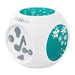 bblüv - Kübe - Sound Activated Soothing Musical Night Light with Colorful Projection