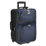 Travel Select Amsterdam Expandable Rolling Upright Luggage, Navy, Carry-On, Amsterdam Expandable Rolling Upright Luggage